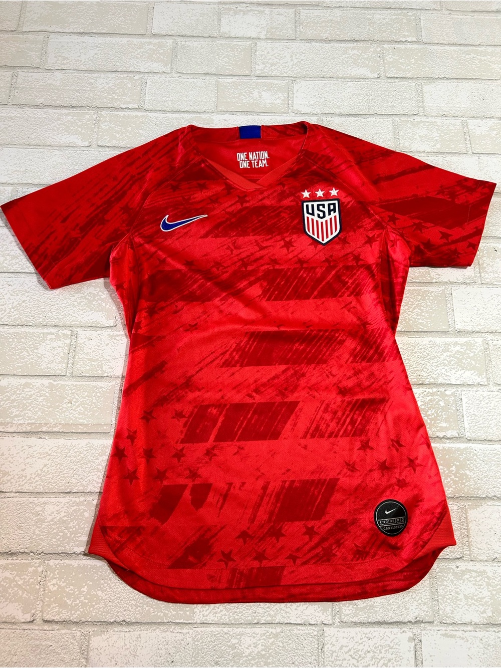 Nike Women's USA Red Soccer Jersey Extra Small